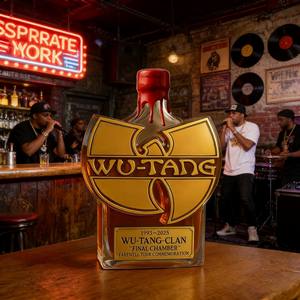 Nouvelle et populaire bouteille à whisky en borosilicate de haute qualité : <span class=keywords><strong>Wu</strong></span>-<span class=keywords><strong>Tang</strong></span> Clan Final Chamber Fawell Touring Whisky Bottle - Product Image 5