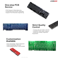 Papan sirkuit PCB Hotswap Keyboard mekanis kustom 60% 80% Keyboard nirkabel layanan klona rakitan manufaktur PCBA Hotswap
