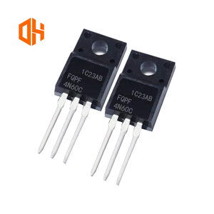 Reland Sun 10 Pezzi FQPF4N60C – Transistor MOSFET TO-220, 4N60C, 600V, 4A, Per Elettronica E Riparazioni