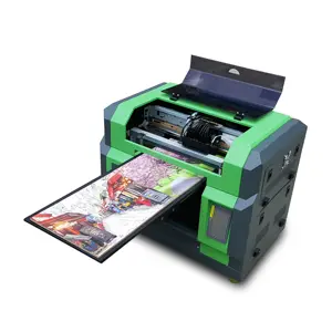 Used DX5 A3 UV flatbed printer for acrylic, phone cases, metal, glass pvc card lego