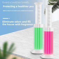 Meilleur Gel WC en forme de fleur parfumé longue durée, design estampé, nettoyage automatique, écologique, élite