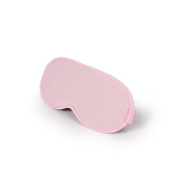 Masque pour les yeux en coton profilé 3D pour le sommeil, sans pression pour les yeux, avec bandeau, élastique réglable, taille de voyage