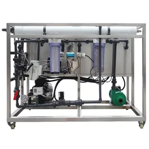 100l Small sea water Reverse Osmosis Commercial Ro Plant Mineral Water Treatment System Case Carbon Business Steel