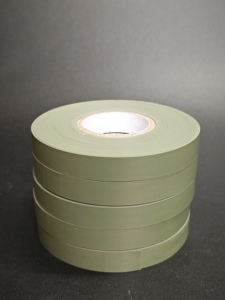 Ruban de chasse vert olive biodégradable en plastique PVC pour marquage des arbres - Product Image 3