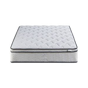 الملك الحجم أفضل الراحة فندق الجودة الأوروبية تنفس نسيج محبوك من التريكو ضغط رغوة الذاكرة لفائف مسمار مرتبة ذات نوابض - Product Image 1