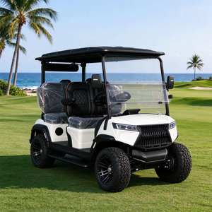 Carro de Golf Eléctrico Todoterreno de 4 Plazas, Carro con Acabado Personalizado y Batería de Litio para Grandes Villas y Propiedades - Product Image 1
