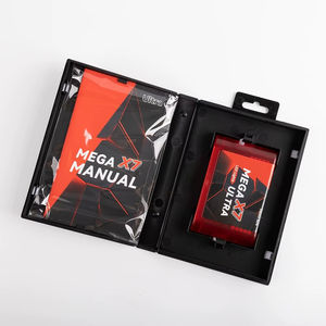 Cartouche d'éclairage LED Mega X7 Ultra avec manuel pour console de jeu SEGA GENESIS Mega Drive USA/Japon/EUR <span class=keywords><strong>MegaDrive</strong></span> Save Game - Product Image 1