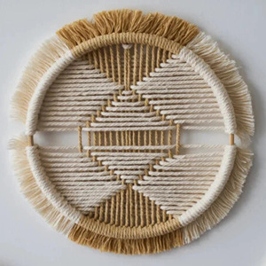 Arazzo <span class=keywords><strong>da</strong></span> <span class=keywords><strong>Parete</strong></span> Bohemien in Cotone Macramè Fatto a Mano, Decorazione di Lusso per la Casa, Ideale per Compleanni e Anniversari - Product Image 3