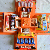 Boîte à surprise créative givrée de style japonais et coréen, boîte cadeau d'anniversaire, cadeau surprise, cadeau d'Halloween pour enfants, Noël