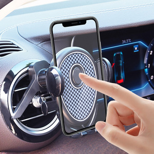 Support de téléphone portable pour grille d'aération de voiture, nouveau modèle, multifonction, support triangulaire, vente en gros directe fabricant - Product Image 2