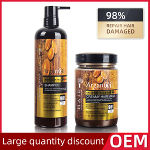 Prix de gros en stock Maroc Ensemble de soins capillaires à l'huile d'argan - Product Image 6