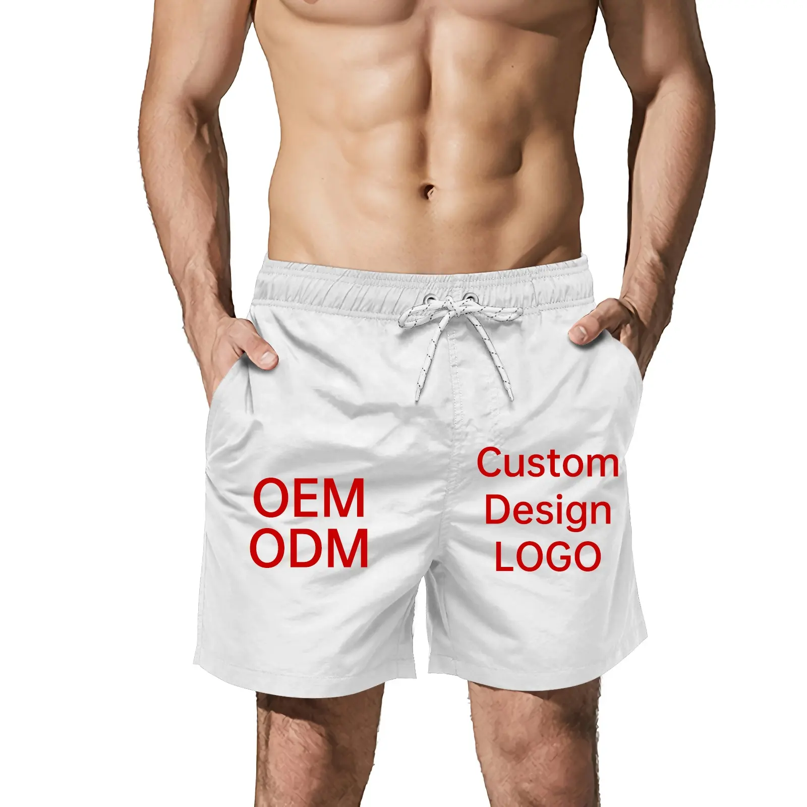 Wholesale swim Trunks Custom Design Board Shorts 4 Way Stretch Quick-dry Beach Shorts With Mesh Lining Sublimation Print 2022