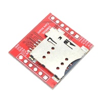 SIM800L GPRS GSM Module Carte MicroSIM Core Carte Sans Fil Quad-bande TTL Port Série Avec Antenne SIM800