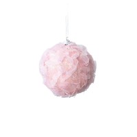 Décorations de Noël : Assortiment DIY de boules et ornements de Noël en mousse rose style exquis – Fabriqué en Chine