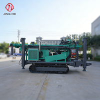 Foreuse sur chenilles diesel télécommandée QY600, machine de forage multifonctionnelle pour puits d'eau et applications géologiques, 600m, avec moteur et boîte de vitesses