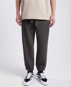Nouveauté 2023 – Pantalon <span class=keywords><strong>de</strong></span> sport décontracté unisexe en coton/polyester, coupe ample, chevilles élastiquées, 360 GSM, poids lourd, teint uni, avec cordon <span class=keywords><strong>de</strong></span> serrage, style streetwear - Product Image 3
