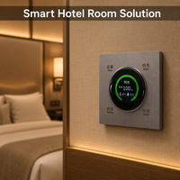 Panel de Control Táctil RCU para Habitaciones de Hotel, Teclado para Control de Iluminación, Cortinas y Aire Acondicionado, RS485, Zigbee, para Hoteles