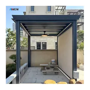 Aluminium Außenpergola Vordach Gartenmöbel Pergola