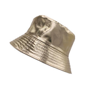 새로운 디자인 Pu 패션 방수 낚시 모자 여자 태양 양동이 냉각 태양 베일 하드 모자 - Product Image 6