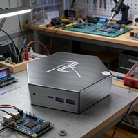 Mini PC Host 16GB+512GB Compatible con Múltiples Sensores, para Maker Studio y Producción Electrónica DIY, Pruebas de Circuitos, Creación de Prototipos y Depuración de Programas