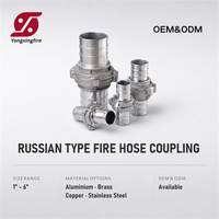 Raccord de tuyau de type russe de haute qualité, résistant à la corrosion, pour la protection industrielle ou la lutte contre les incendies municipaux