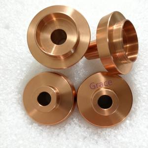 قطع نحاسية غير قياسية مصنعة بتقنية الخراطة CNC المخصصة، مقعد صمام من نحاس البريليوم - Product Image 1