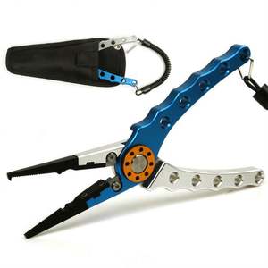 Pinzas para Pescar Peces - Pinzas Multifunción Mejoradas para Quitar Anzuelos y Abrir Anillas para Pesca con Mosca, Pesca en Hielo, Equipo de Pesca - Product Image 2