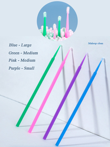 Offre Spéciale – Accessoires de Microblading en Plastique à Bas <span class=keywords><strong>Prix</strong></span> – Vente en Gros 100 Pièces/Sac – Micro-Applicateurs Jetables Microbrush pour Maquillage <span class=keywords><strong>Permanent</strong></span> - Product Image 2