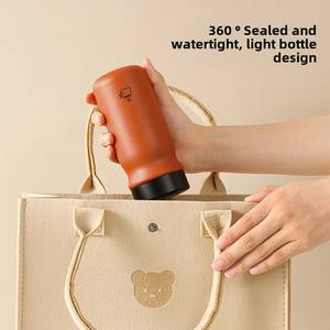 Mini tasse à eau compacte portable 316 à rabat pour tasse thermos haute pour accompagner les cadeaux d'affaires Logo en forme spéciale - Product Image 5