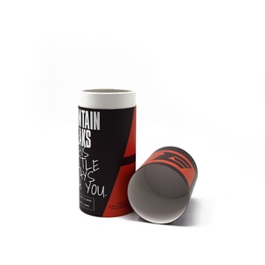 Recyclable Customized Design Cylinder Kraft Paper <b>Container</b> Serviceable Paper Tube Packaging for Wine Beverage - Product Image 5