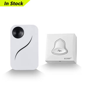 กริ่งประตูไร้สายแบบใช้แบตเตอรี่จากโรงงานจีน ริงโทนแบบดีซี แคมป์ปิญญา สำหรับบ้าน - Product Image 1