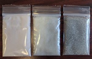 Nhà Máy Bán buôn trắng pha lê hạt nổ mìn phun cát mài mòn rắn độ cứng cao nổ phương tiện truyền thông cho công nghiệp làm sạch - Product Image 4