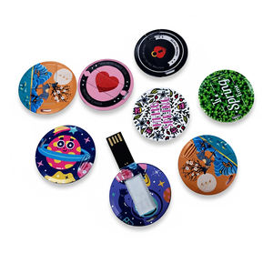 Memoria USB Redonda para Tarjetas de Presentación, Regalo Promocional, 128 MB, 256 MB, 512 MB, 1 GB, 2 GB, 4 GB, Personalizable con Publicidad - Product Image 6