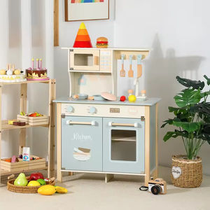 Ensemble de cuisine éducatif en bois Montessori DIY 2026 pour enfants - Jeu de puzzle créatif unisexe à partir de 5 ans - Product Image 2