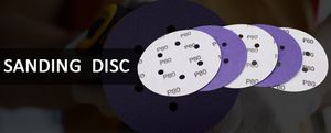 Disco de Lijado Profesional Morado con Velcro, Disco Abrasivo para Uso Automotriz e Industrial - Product Image 6