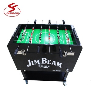 ตู้แช่โต๊ะเกมฟุตบอลพร้อมล้อสำหรับเบียร์ - Product Image 4