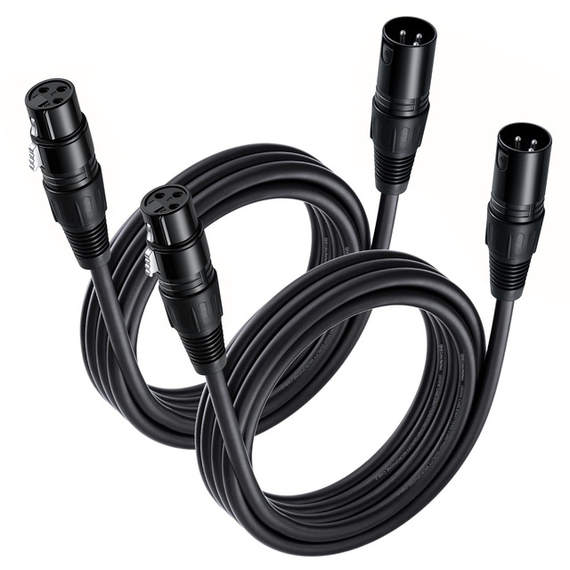 Wholesale XLR Male to Female Trs Ts Three Core Audio Microphone Professional Microphone Connection Cable Audio Cable