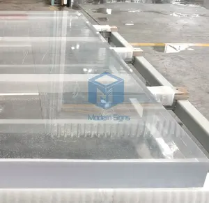 50-300毫米定制尺寸透明亚克力游泳池墙板