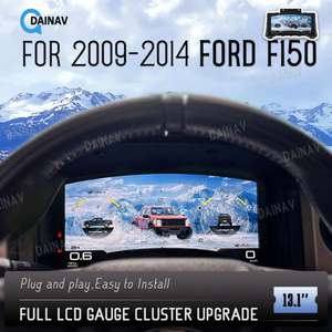 Tableau de bord numérique pour Ford F150 2009-2014, écran LCD complet de 13,1 pouces, mise à niveau du tableau de bord, système Linux, cockpit virtuel - Product Image 2