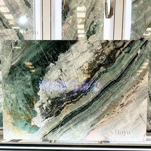 Hiện đại tùy chỉnh cắt mài dũa Prague Màu Xanh Lá Cây thạch anh gạch lát sàn cho không gian nội thất - Product Image 3