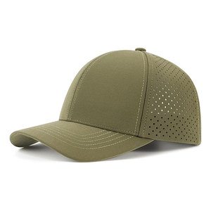 Gorras de Béisbol Unisex de Malla Transpirable con Perforaciones Láser, Cierre de Hebilla Metálica de Alta Calidad, Gorra 100% Algodón - Product Image 2