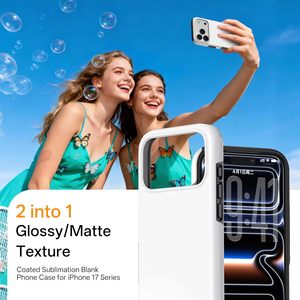 Funda Magnética 2 en 1 para Teléfono con Recubrimiento 3D para Sublimación, Compatible con <span class=keywords><strong>iPhone</strong></span> 11 12 13 14 15 16 17 Pro Max X XR XS Max - Product Image 4