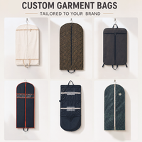 Vente en gros de sac à vêtements avec logo personnalisé à bas prix pour voyage en plein air léger et non tissé pour costume