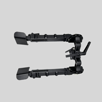 Trépied de chasse haut de gamme Meixin Boyue V9-01, jambes télescopiques 6-9 pouces, accessoires de montage pour lunette