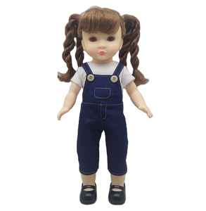 Poupée en PVC personnalisée de 12 pouces, noire, collection fantaisie 3D, jouet en caoutchouc pour filles, en vente - Product Image 3