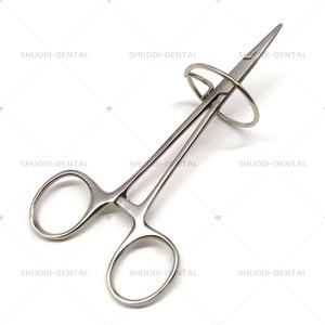 Fórceps de anillo para removedor de puente de corona Dental con anillo hemostático Bloqueo de arteria cirugía soporte de aguja para mosquitos - Product Image 4