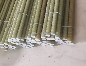 Barres d'armature en fibre de verre GFRP utilisées pour la construction - Vente directe d'usine de barres d'armature FRP sur mesure - Product Image 6