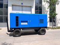 Compresseur d'air mobile diesel à vis haute pression SDP 740J, usage intensif, industriel, sur mesure, OEM, fabriqué en Chine