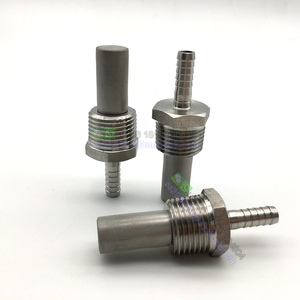 Filtro em Linha de Metal Poroso Sinterizado de Microns SS com Conexão de Mangueira para Aerador de Cerveja Artesanal e Bomba de Oxigênio - Product Image 6
