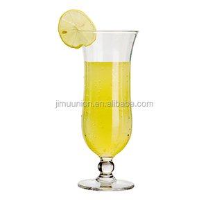 Wholesale Stocked polycarbonate unbreakable Cocktail Plastic Hurricane Glass Ice Cream Glass cups